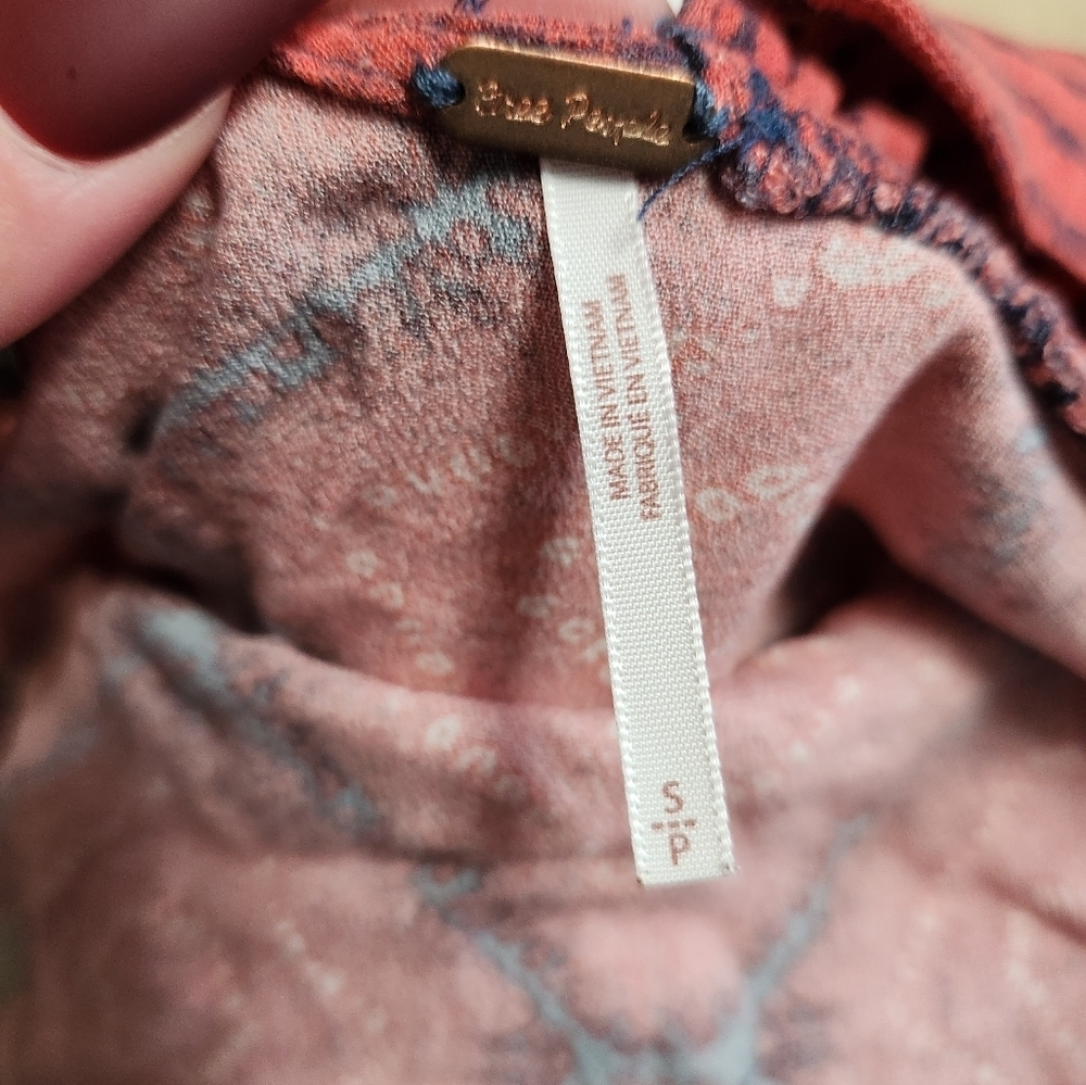 Free People‎ Call On Me one shoulder tank top size small - Picture 12 of 13